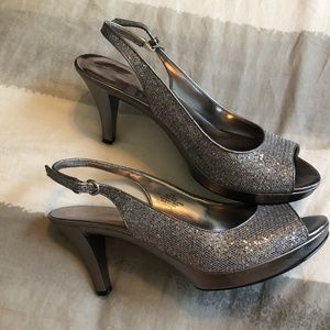 sparkle high heels